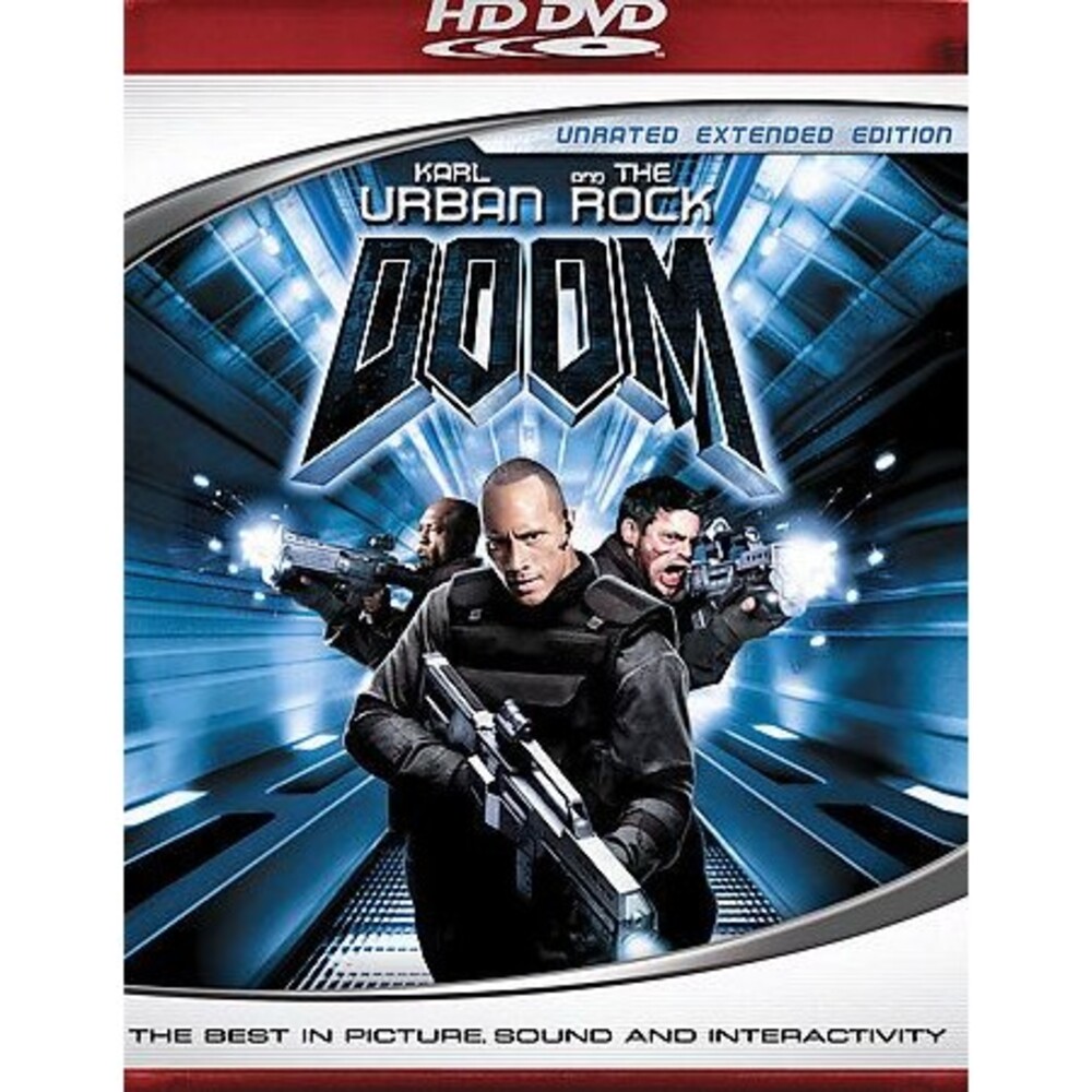 Doom (HD DVD, 2006, Unrated Edition) disk only